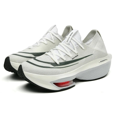 Tênis de corrida Air Cushion Especial Maratona Masculino Esportivo Respirável Leve Feminino Confortável Atlético Antiderrapante Tênis