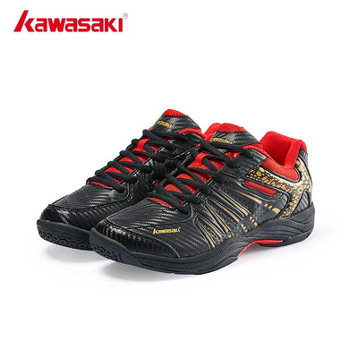 Kawasaki Novos Tênis de Badminton Masculino Respirável Antiderrapante Calçados Esportivos para Homens e Mulheres K-065D