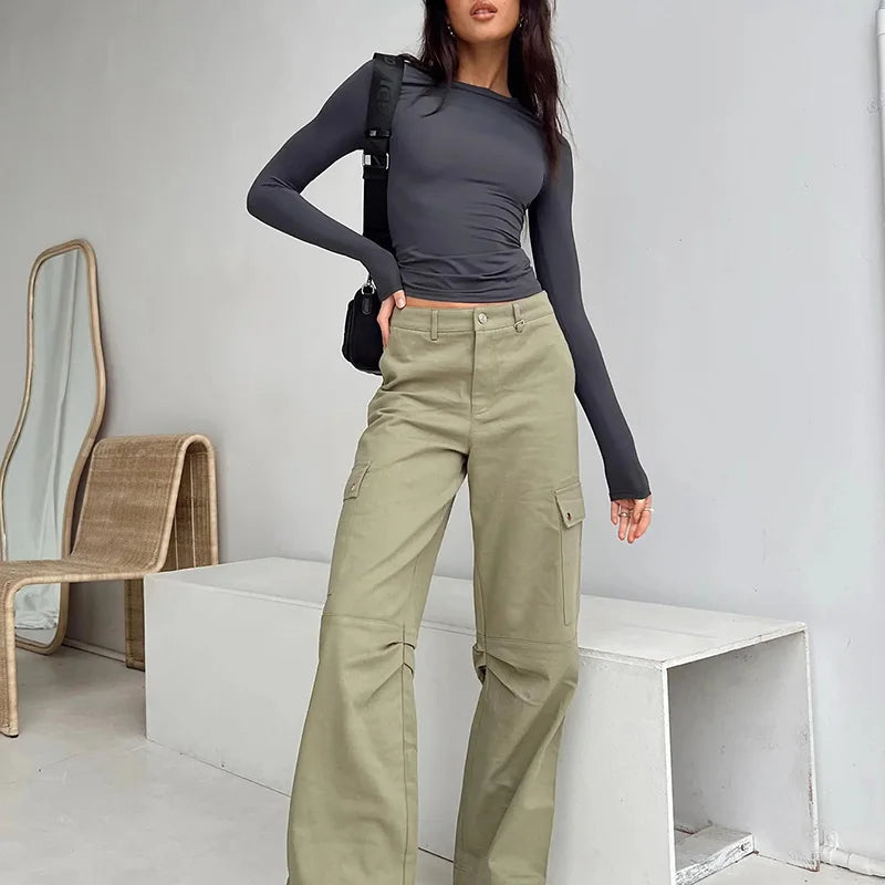 Camisetas femininas casuais de manga comprida, primavera outono, lisas, slim fit, pulôveres, camisetas, streetwear feminino, camisetas básicas, tops casuais