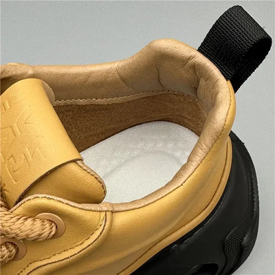 Sapatos masculinos estilo designer outono inverno tênis masculinos confortáveis plataforma grossa calçados casuais da moda tênis esportivos