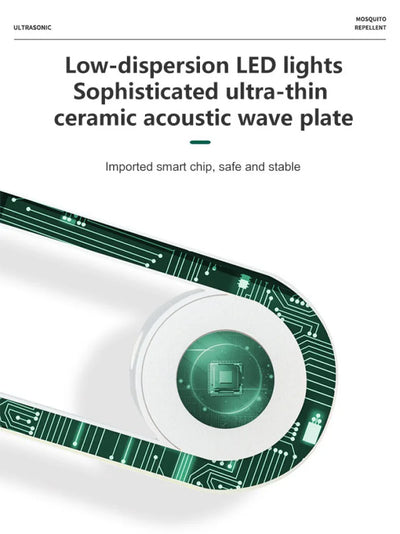 Repelente ultrassônico de mosquitos, luz noturna LED, mata insetos, lâmpada noturna elétrica para ambientes internos e externos, armadilha para moscas, captura de insetos, mata insetos