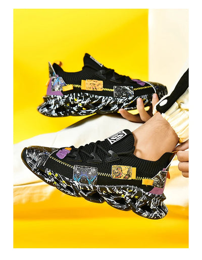 Sapatos masculinos Tênis masculinos casuais Sapatos masculinos tênis Sapatos de luxo Tênis de corrida Sapatos respiráveis da moda Mocassins Sapatos de corrida para homens