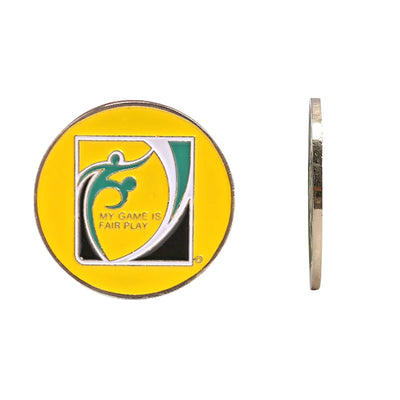 1 lado escolha futebol treinamento árbitro lado lance jogo de futebol moedas laterais de metal duro futebol AIDS