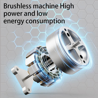 LYZRC L106 / L106MAX HD Câmera Dupla Comutação Motor Brushless RC Drone Dobrável Mini Wifi 2.4GHz 360° Helicóptero OAS Inteligente