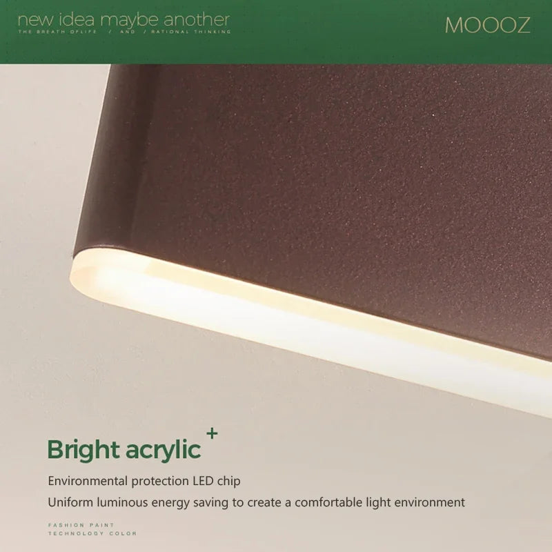 Luminária de parede LED moderna giratória para sala de estar, sala de jantar, quarto, cabeceira, luminária de parede de alumínio, decoração de casa interna, arandela brilhante