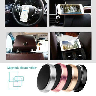 Suporte magnético para celular automotivo Suporte universal para celular para iPhone Xiaomi Huawei Samsung Painel de parede Adesivo magnético para carro