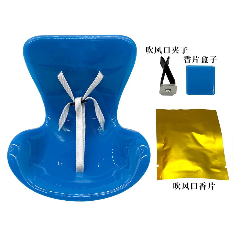Mini assento de segurança para boneca de pelúcia Kawaii Labubu Idol Assento para boneca de carro Enfeite para carro Aromatratamento de ar Acessórios de decoração