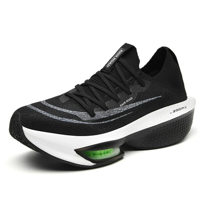 Tênis de corrida Air Cushion Especial Maratona Masculino Esportivo Respirável Leve Feminino Confortável Atlético Antiderrapante Tênis