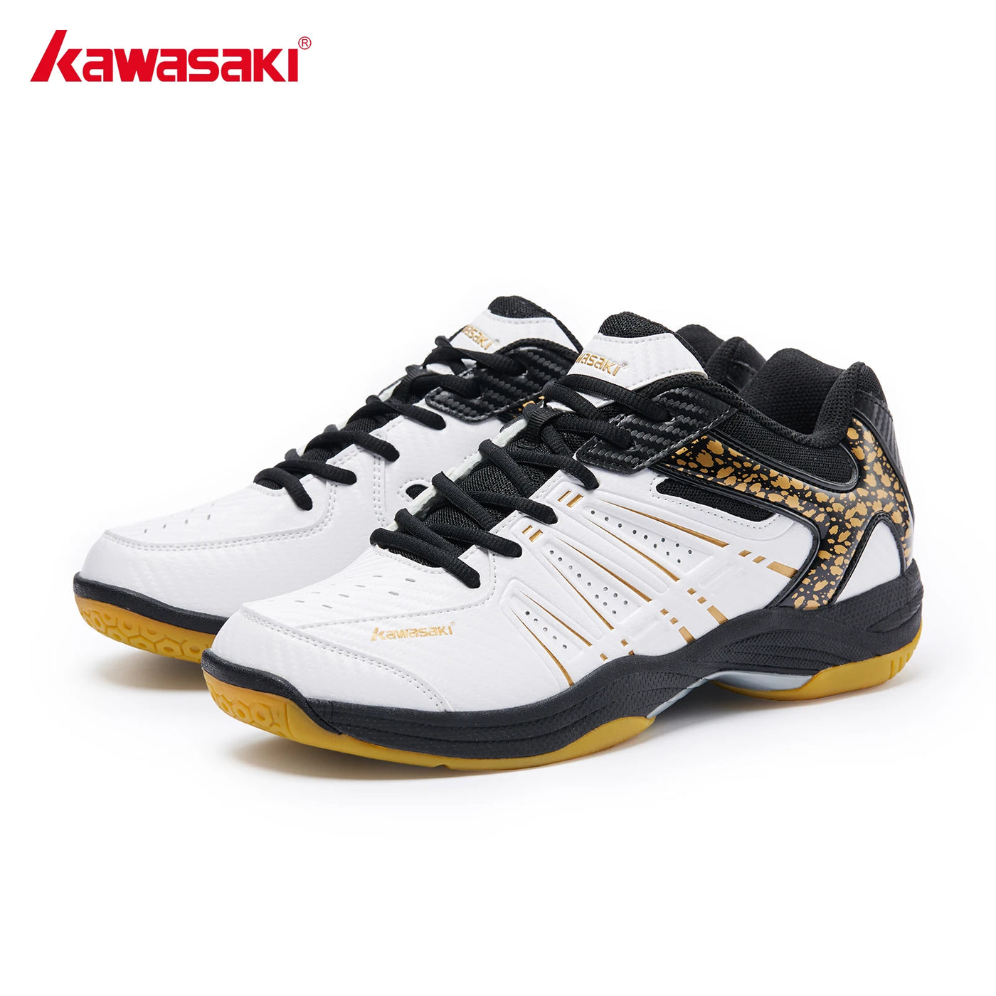 Kawasaki Novos Tênis de Badminton Masculino Respirável Antiderrapante Calçados Esportivos para Homens e Mulheres K-065D