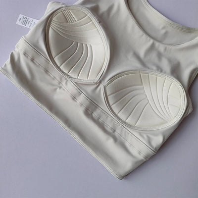 Colete esportivo compacto à prova de choque, multifuncional, respirável, para corrida, ioga, roupa de ginástica, novo sutiã fitness de verão