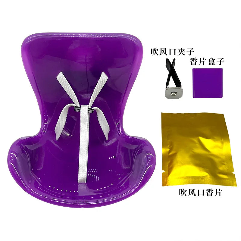 Mini assento de segurança para boneca de pelúcia Kawaii Labubu Idol Assento para boneca de carro Enfeite para carro Aromatratamento de ar Acessórios de decoração