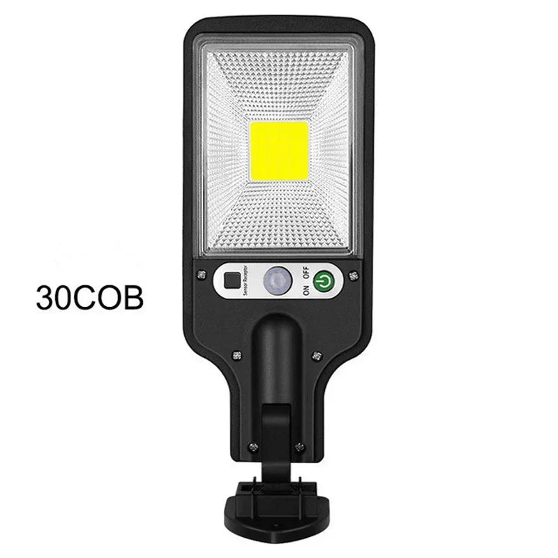 Luminária de parede solar LED para pátio, indução de corpo humano, jardim, terraço, porta de garagem, lâmpada de rua 616