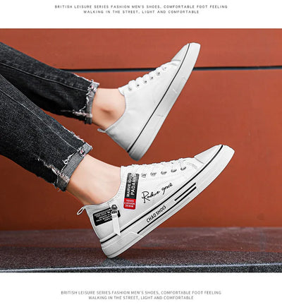 Sapatos casuais masculinos de lona, tênis masculinos respiráveis, calçados esportivos masculinos, sapato de tecido preto, tendência, letra, sapato masculino, tênis de cano baixo