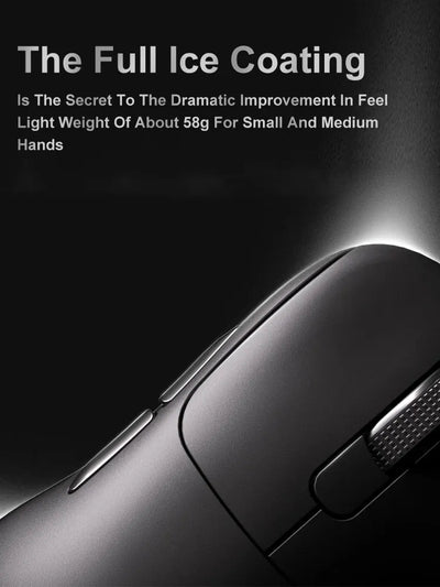 Mouse sem fio com fio leve AJAZZ AJ179 PRO PAW3395 com base de carregamento magnética ergonômico e macro para jogos para PC e laptop