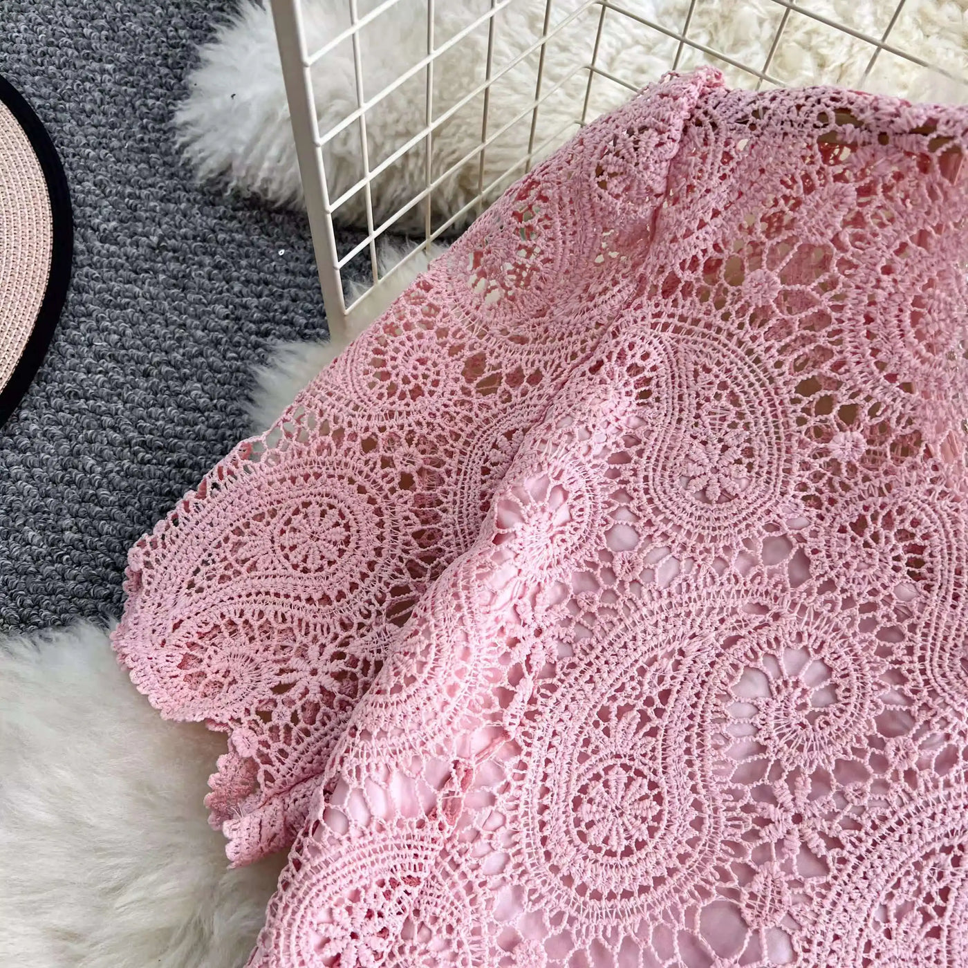 Elegante vestido longo de pérolas, conjunto feminino de 2 peças, manga curta, flor, bordado, camisa de renda, saia midi evasê