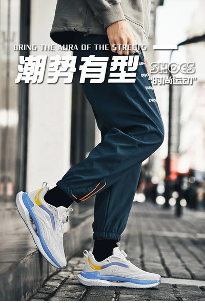 Sapatos masculinos Tênis masculinos casuais Tênis de luxo Tênis de corrida Respirável Tênis de corrida da moda para mulheres