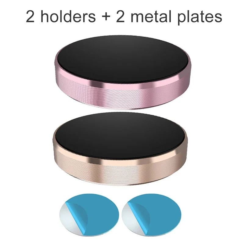 Suporte magnético para celular automotivo Suporte universal para celular para iPhone Xiaomi Huawei Samsung Painel de parede Adesivo magnético para carro