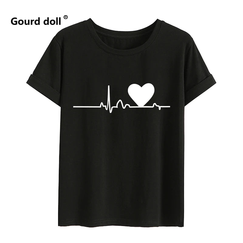 Conjuntos de roupas Love My Family, verão, mãe e filha, manga curta, roupas de família combinando, roupas de bebê, mãe, crianças, camiseta