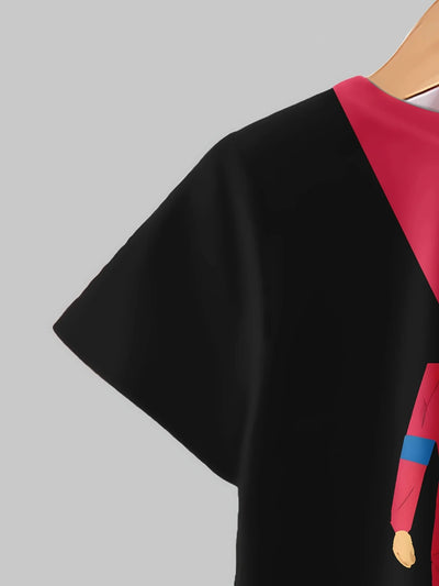 Conjunto infantil de manga curta Ronaldo e Messi verão 2025, confortável, macio e respirável