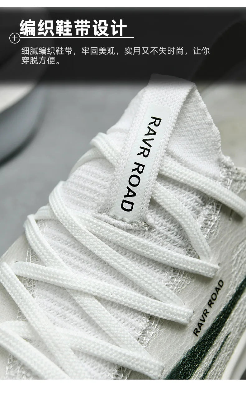 Tênis de corrida Air Cushion Especial Maratona Masculino Esportivo Respirável Leve Feminino Confortável Atlético Antiderrapante Tênis