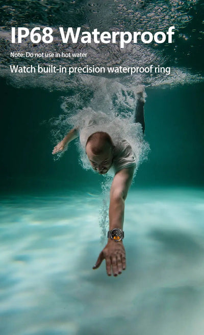 Relógio inteligente LIGE GPS premium, novo, altímetro, barômetro, tela AMOLED, GPS e bússola integrados, relógio inteligente esportivo militar masculino