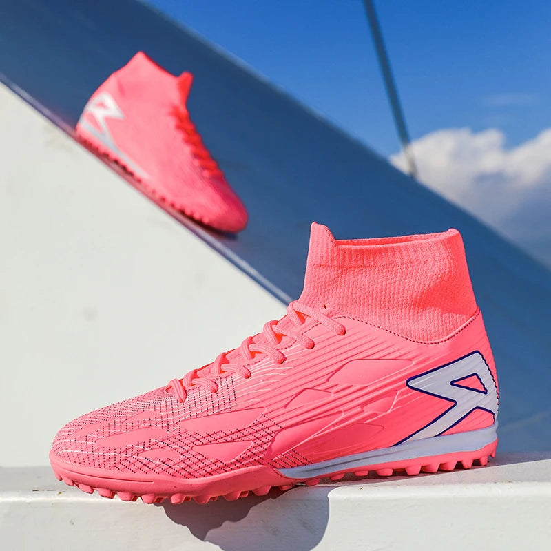 Chuteira de futebol original masculina Society, leve, TF/FG, para quadra de futsal, 2025, nova chuteira de futebol de cinco jogadores para adolescentes