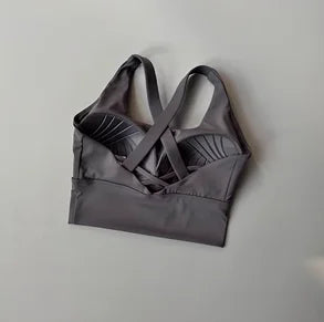 Coleção de sutiãs esportivos tudo-em-um, sutiã profissional de alta intensidade à prova de choque, para corrida, ioga, fitness, pano de verão