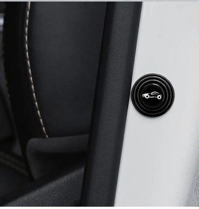 20 peças de almofadas antichoque de silicone para porta de carro, universal, isolamento acústico, adesivos de almofada espessante, juntas anti-riscos