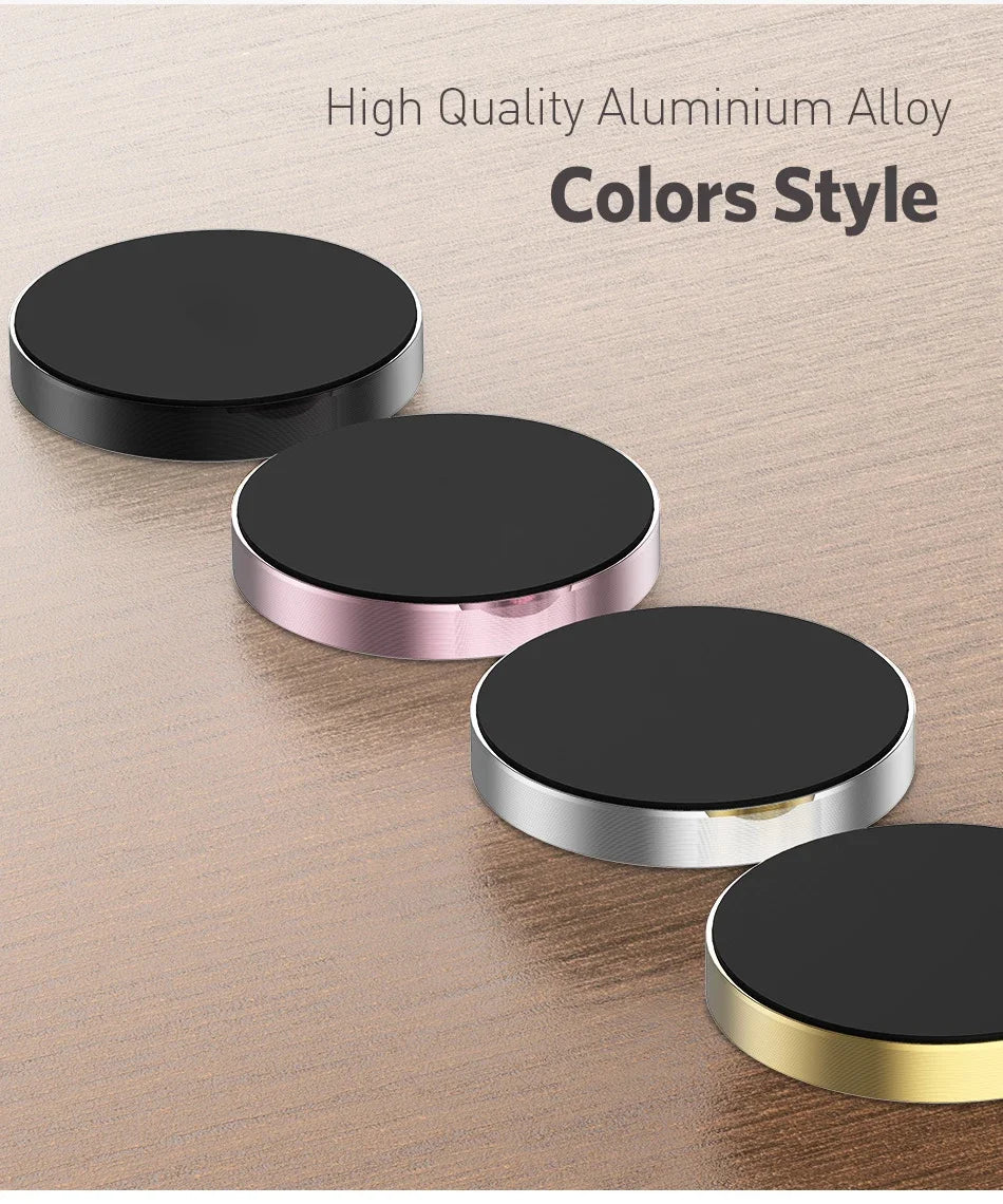 Suporte magnético para celular automotivo Suporte universal para celular para iPhone Xiaomi Huawei Samsung Painel de parede Adesivo magnético para carro