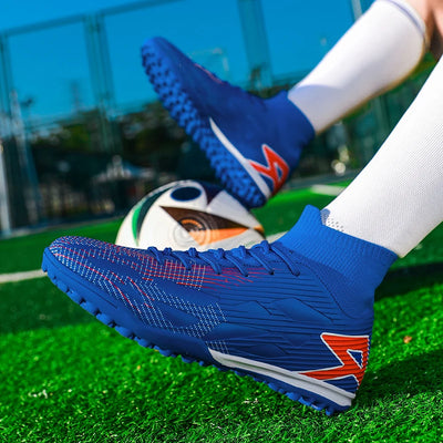 Chuteira de futebol original masculina Society, leve, TF/FG, para quadra de futsal, 2025, nova chuteira de futebol de cinco jogadores para adolescentes