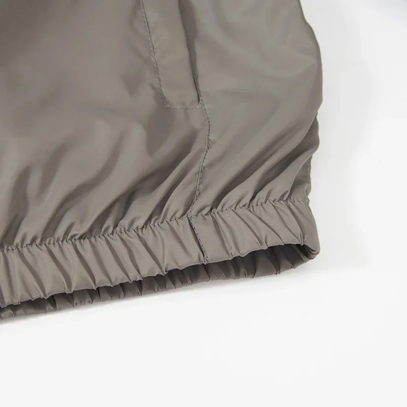 Jaquetas Nike Masculinas Antirrugas À Prova de Vento e Água, Tecido de Superfície Impermeável Confortável, Casaco Esportivo