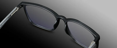 Óculos de leitura quadrados antirreflexo com bloqueio de luz azul ZENOTTIC Fashion para homens, óculos esportivos para leitura, unissex, óculos antirreflexo para computador