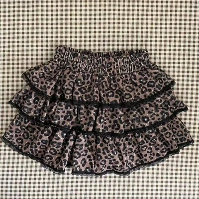 Saia xadrez fofa japonesa Y2K com babados, saia punk rock subcultura bolo, estilo japonês preppy casual, nova saia feminina 2025