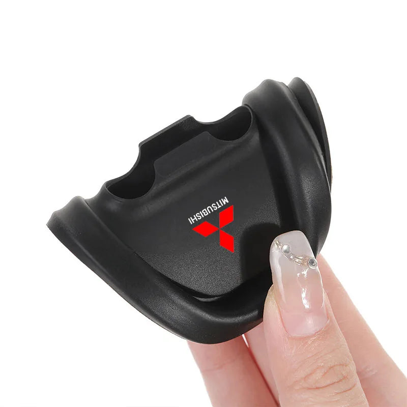 Capa protetora para trava de porta de carro, capa protetora para Mitsubishi Outlander Lancer 10 9 ASX RALLIART Eclipse L200 Pajero