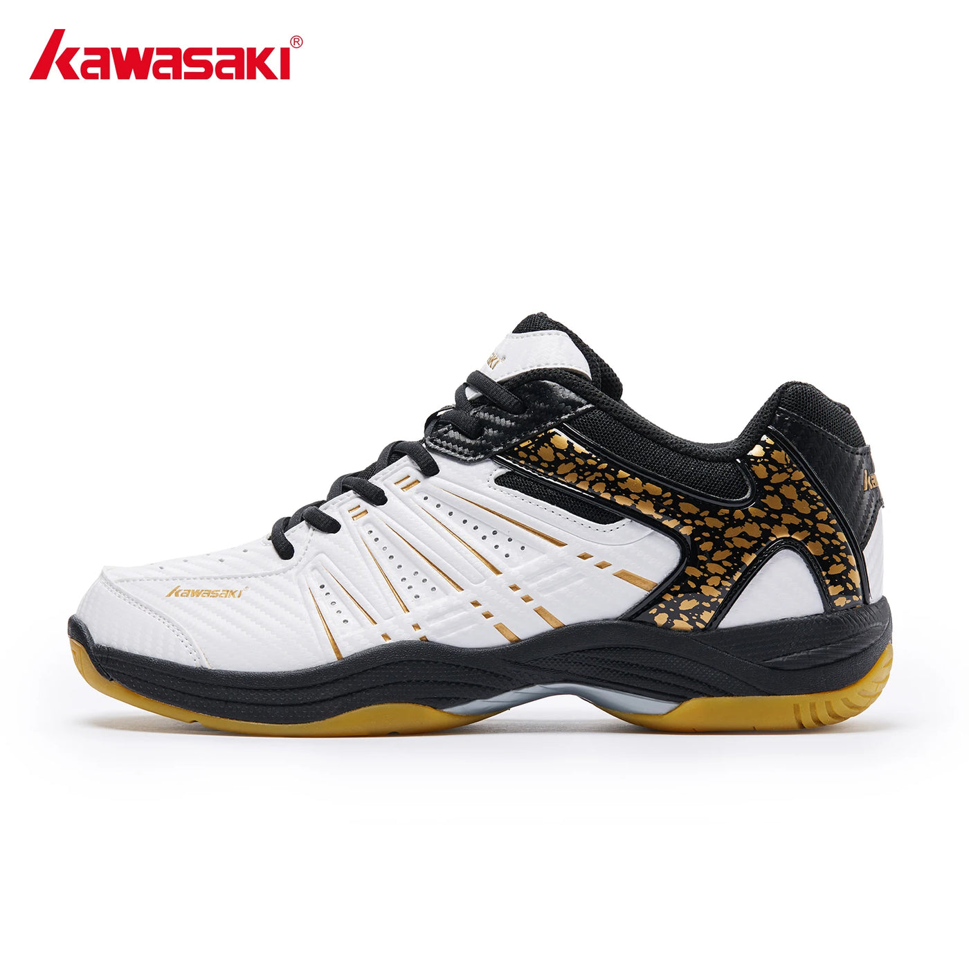 Kawasaki Novos Tênis de Badminton Masculino Respirável Antiderrapante Calçados Esportivos para Homens e Mulheres K-065D