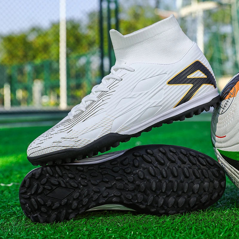 Chuteira de futebol original masculina Society, leve, TF/FG, para quadra de futsal, 2025, nova chuteira de futebol de cinco jogadores para adolescentes