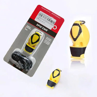 Apito profissional de futebol e basquete, apito de árbitro para esportes ao ar livre, como apito de som grande, apito de acampamento e caminhadang Survival Tool