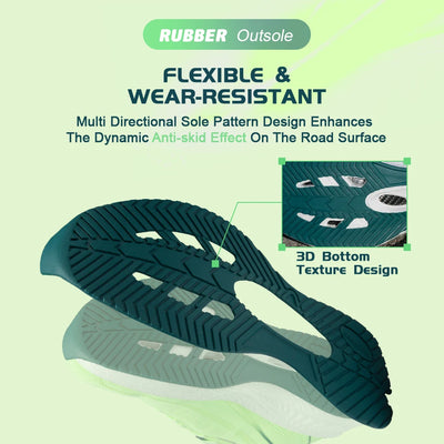 Tênis esportivos masculinos Baasploa para corrida, com placa de carbono, com amortecimento profissional, respirável e antiderrapante para corrida ao ar livre