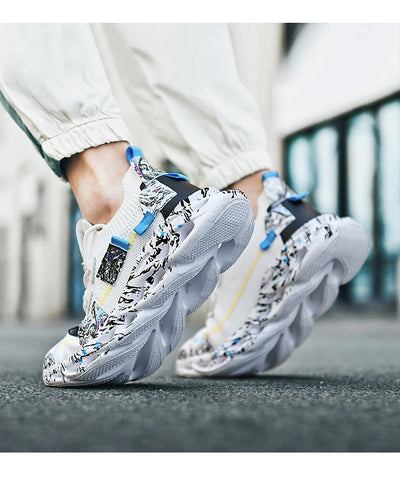 Sapatos masculinos Tênis masculinos casuais Sapatos masculinos tênis Sapatos de luxo Tênis de corrida Sapatos respiráveis da moda Mocassins Sapatos de corrida para homens