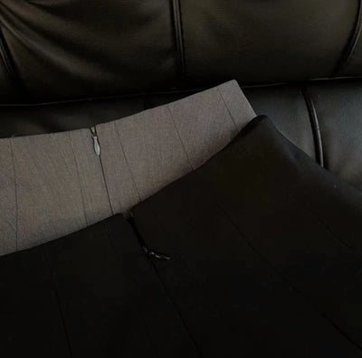 Mooyufon Babados Mini Saia Preta Feminina Coreana Patchwork Plissada Japonesa Kawaii Cintura Alta Combinando Saia A Line Nova