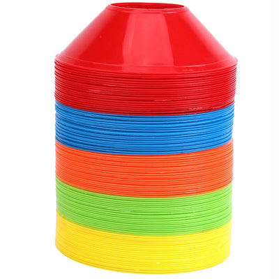 Conjunto de 10 cones para treinamento de futebol, equipamento para crianças, cones de disco profissional, exercícios de agilidade, evitando obstáculos, acessórios de treinamento esportivo