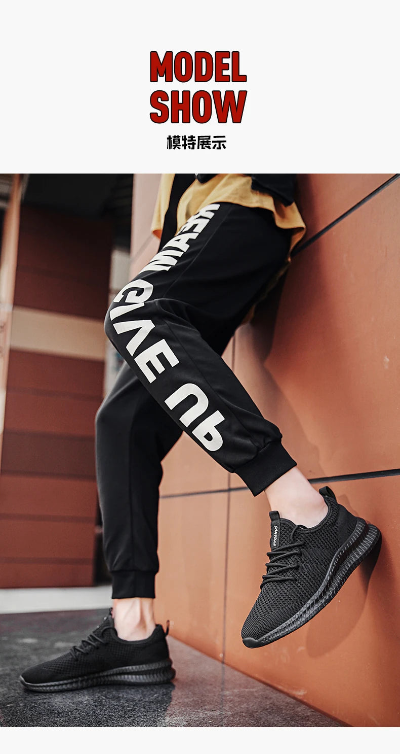 Sapatos masculinos de alta qualidade 2022, tênis masculinos respiráveis, modernos, para academia, casuais, leves, para caminhada, tamanhos grandes