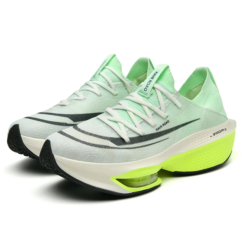 Tênis de corrida Air Cushion Especial Maratona Masculino Esportivo Respirável Leve Feminino Confortável Atlético Antiderrapante Tênis